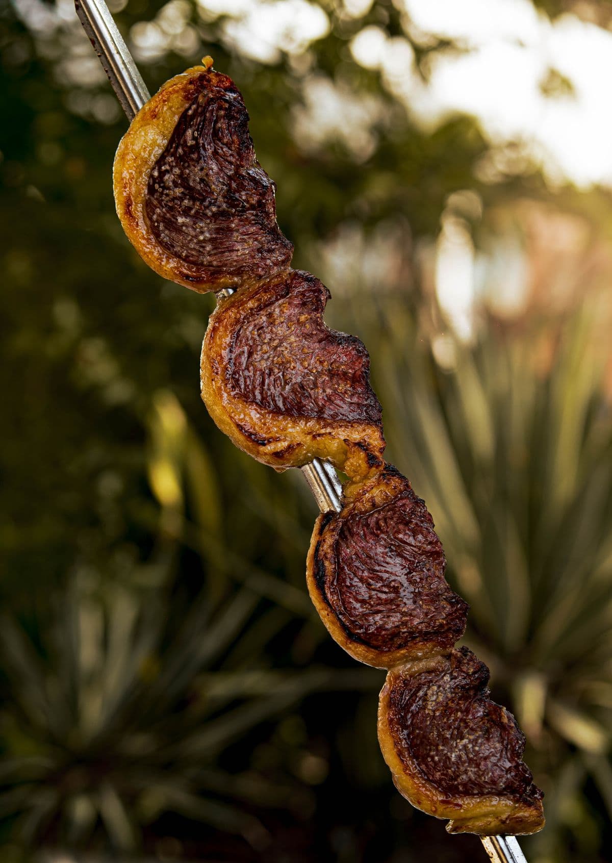 Picanha na brasa